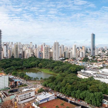 Flat No Ed Walk Bueno - Setor Bueno - Ao Lado Do Goiania Shopping - Wb2405- Andar Alto Apartment Exterior foto