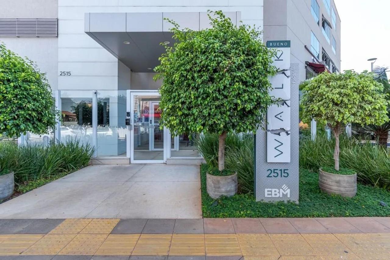 Flat No Ed Walk Bueno - Setor Bueno - Ao Lado Do Goiania Shopping - Wb2405- Andar Alto Apartment Exterior foto